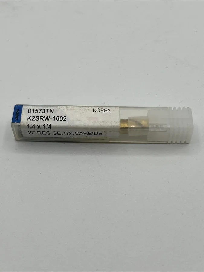 Режущий инструмент YG 1/4" 2 Flute Carbide Endmill 1/4" Shank 01573TN — фото лота 1