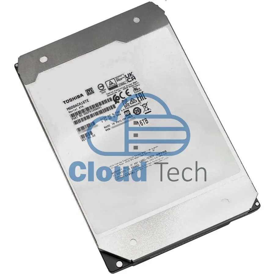 Жёсткий диск Toshiba MG08ACA16TE 16TB 7200RPM 512e 3.5" SATA Enterprise Desktop