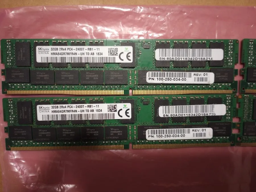 Модуль памяти KINGSTON 32GB 2Rx4 PC4-2400T-RB1-11 DDR4 SERVER RAM ECC REG PC4-24