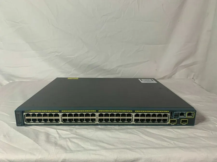 Коммутатор Cisco 2960S 48 Port Gigabit 370W PoE+ Switch, WS-C2960S-48LPD-L