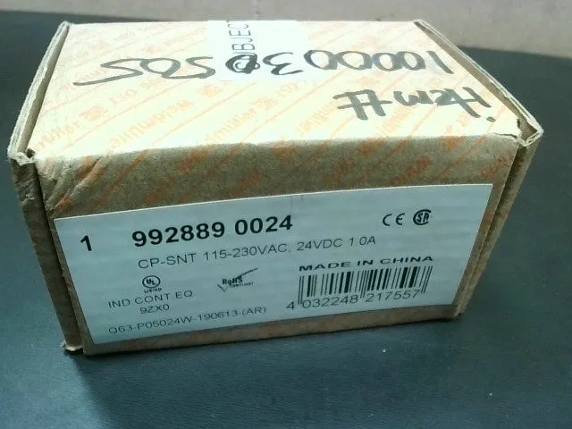 Блок питания Weldmuller CP-SNT 24Watt Din Rail Power Supply
