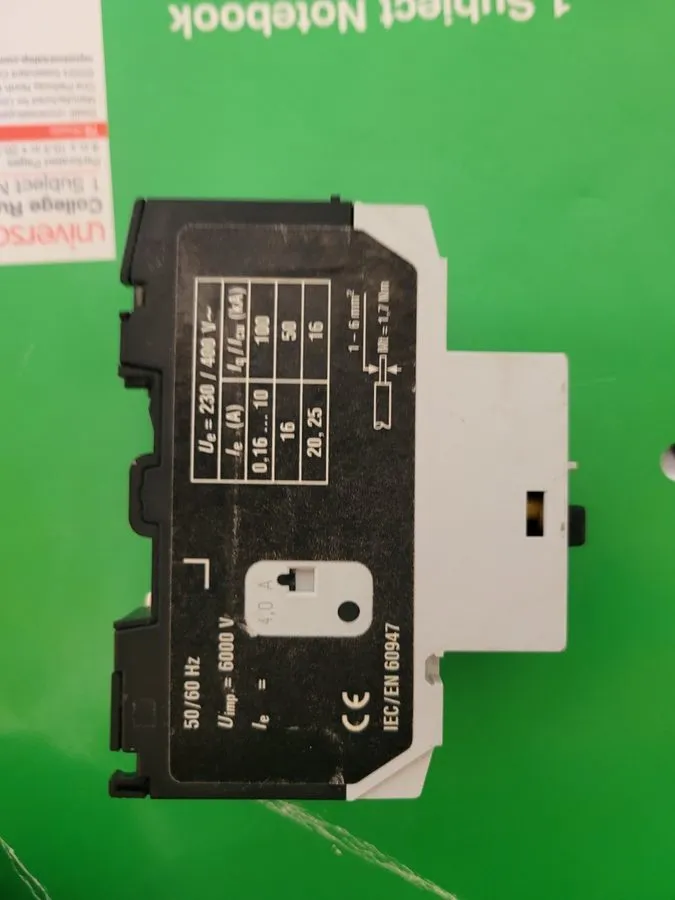 Автоматический выключатель EATON PKZM0-4 MOTOR PROTECTION CIRCUIT BREAKER RANGE  — фото лота 2