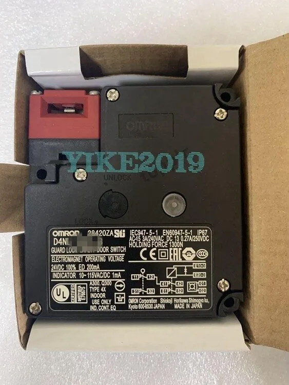 Оборудование видеонаблюдения Omron electromagnetic lock safety door switch D4NL-