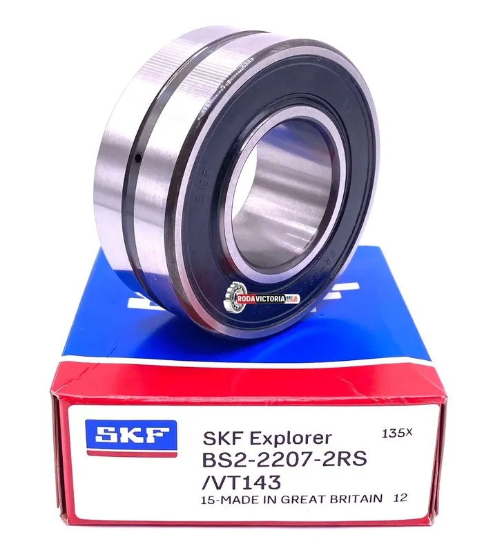 Подшипник SKF BS2-2207 2RS/VT143 Spherical Roller Bearing 35x72x28 mm