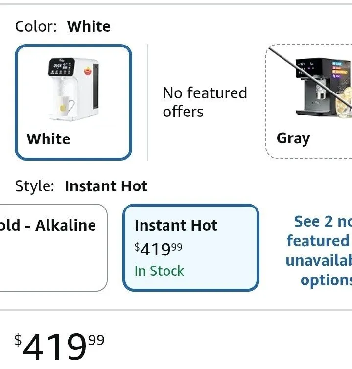 Насос iSpring RCD100 5-Stage Countertop Reverse Osmosis System Instant Hot RO Wa