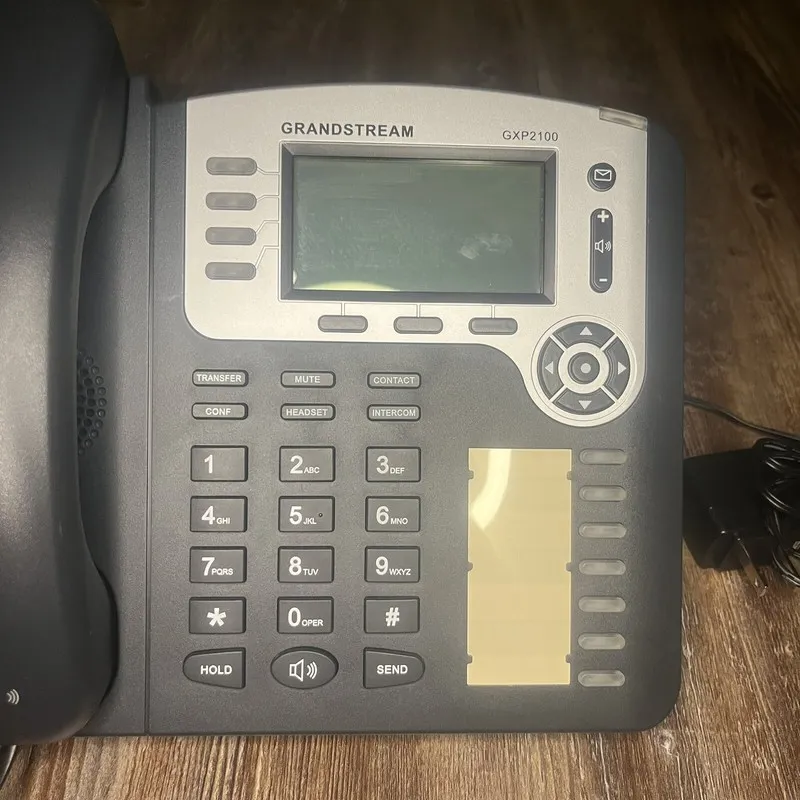 IP-телефон Grandstream GXP2100 HD Voice, 4 Line, PoE Business Office Display IP 