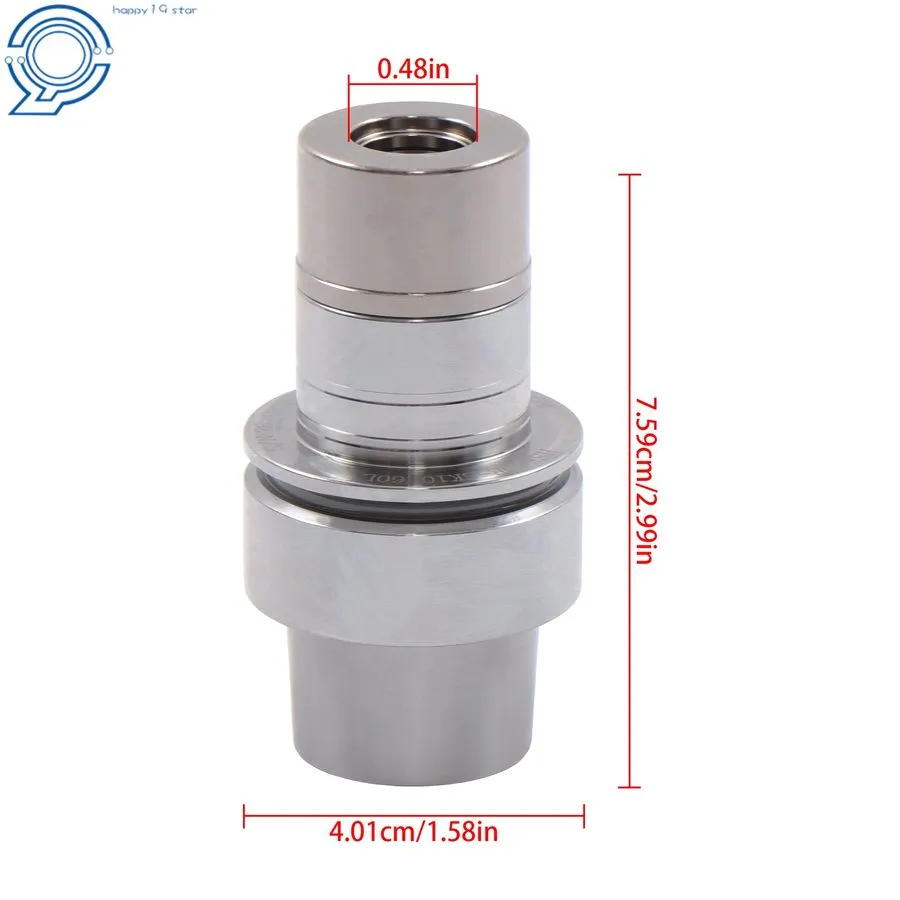 Режущий инструмент High Speed HSK40E GSK10 Slim Collet Chuck 60mm Tool Holder — фото лота 2