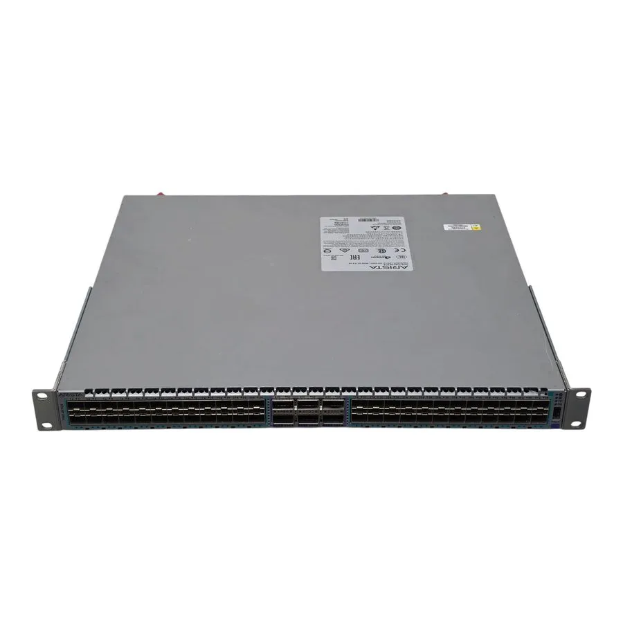 Коммутатор Arista DCS-7160-48YC6-F 48x 25GbE SFP28 6x 100GbE QSFP28 Switch W/ Du