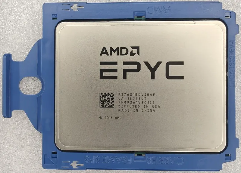 Процессор AMD EPYC 7601 CPU Socket SP3 32 Cores 64 Threads 2.2GHz 64MB L3 Cache 