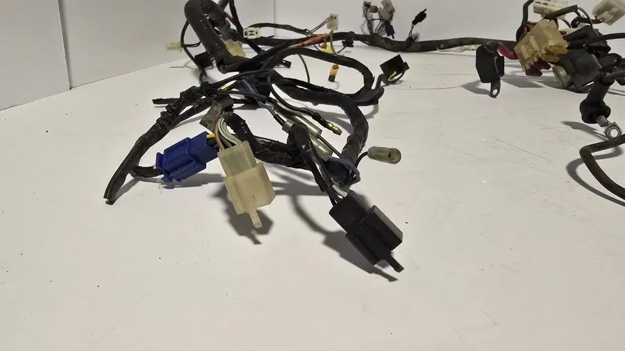 Жгут проводов 1992 Yamaha fzr600 Whole Wiring Harness 1989-1992 — фото лота 1