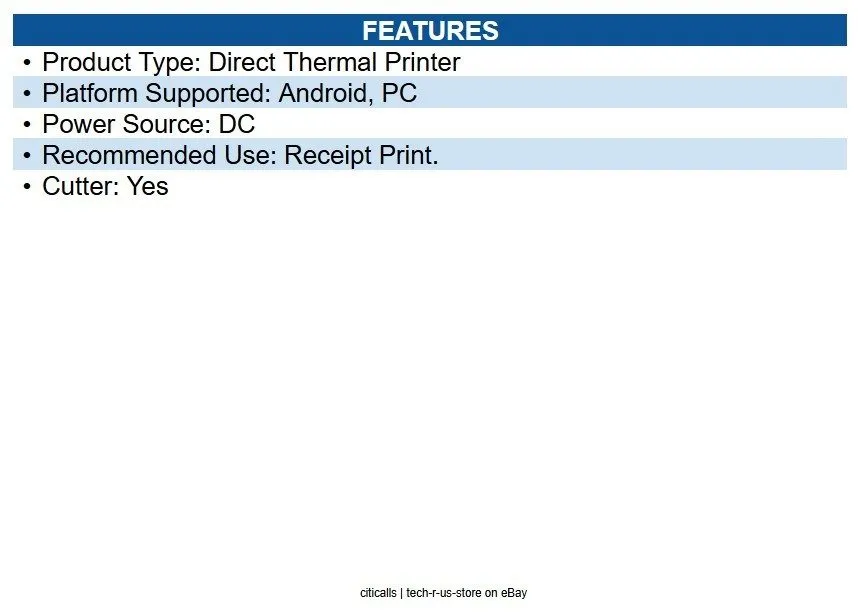 Принтер чеков Epson TM-T88VII M371A Compact POS Thermal Receipt Printer IDN USB 