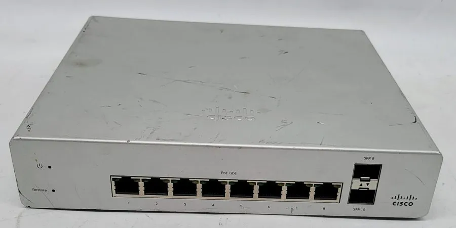 Коммутатор Cisco MerakI MS220-8P 8-Ports Desktop Ethernet Switch-unclaimed
