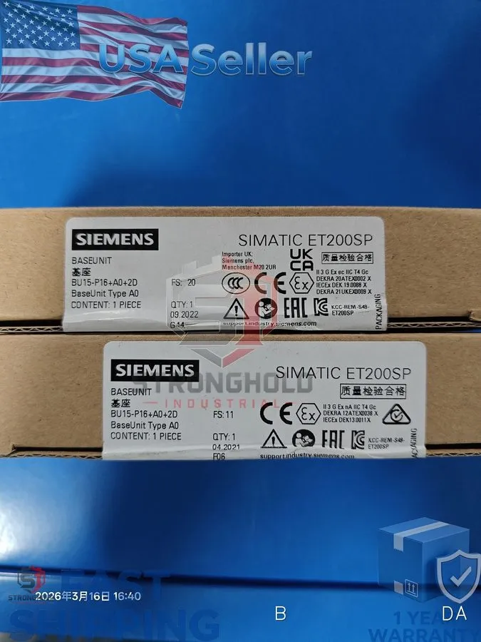 Модуль ввода-вывода 1PC 6ES7193-6BP00-0DA0 Siemens