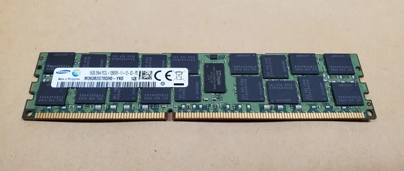 Модуль памяти Samsung M393B2G70QH0-YK0 16 GB DDR3 2Rx4 PC3L-12800R ECC Server RA