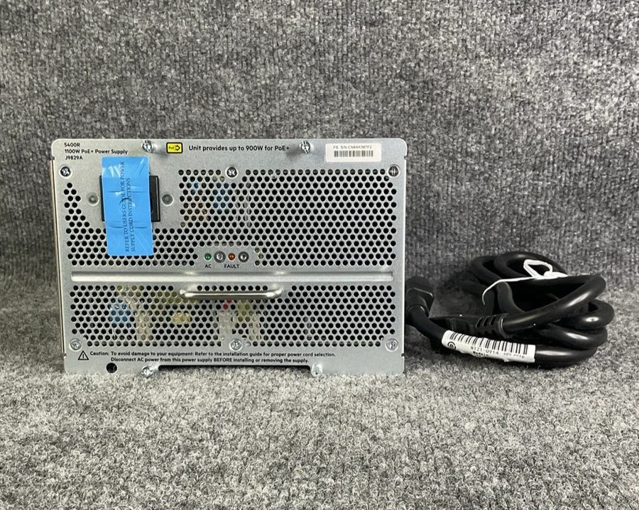 Коммутатор J9829A HP PROCURVE SWITCH 5400R 1100W PoE+ zl2 Power Supply