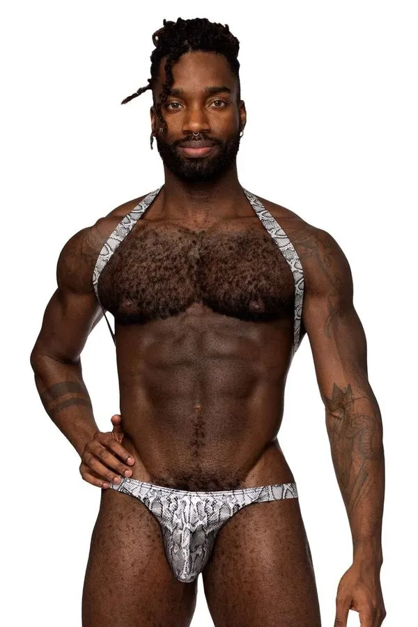 Строп Male Power Men's Underwear 404-282 S-naked Shoulder Sling Harness Thong Co — фото лота 1