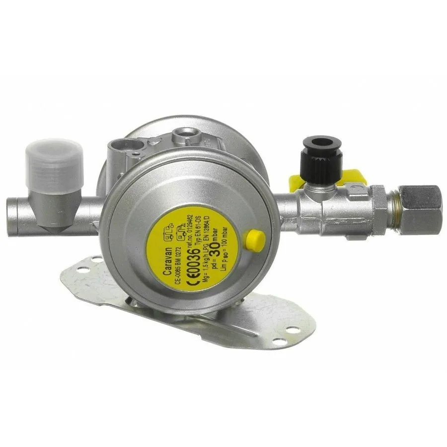 Трубопроводная арматура TRUMA GOK 8mm BULKHEAD GAS REGULATOR & PROPANE PIGTAIL 4