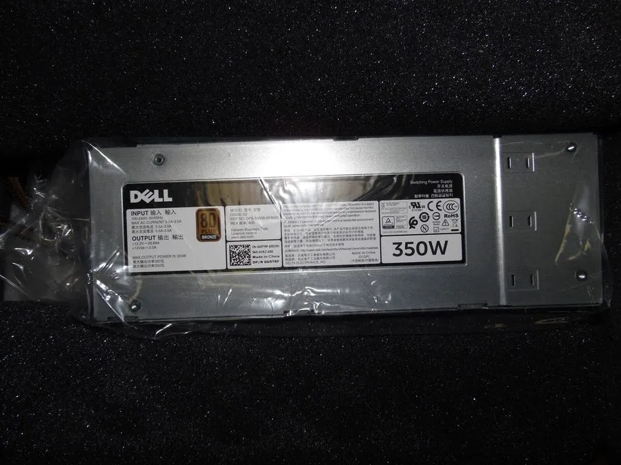 Блок питания DELL POWEREDGE SERVER T340 GEN 14 FIXED POWER SUPPLY 350W NW98H G9T