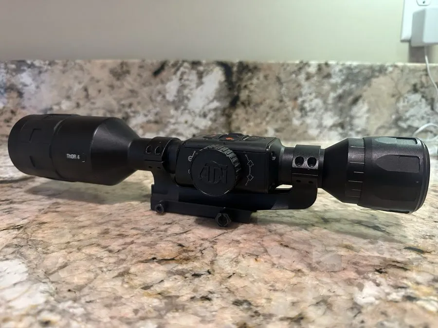 Оптико-электронная система ATN Thor 4 384 Resolution Thermal Rifle Scope 4.5-18x — фото лота 2