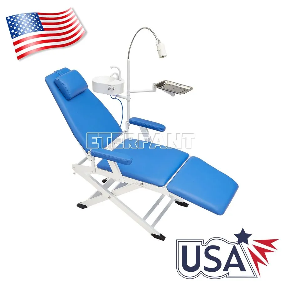 Медицинское оборудование Dental Portable Mobile Folding Chair Set/6LED 8W/9W Ora — фото лота 1