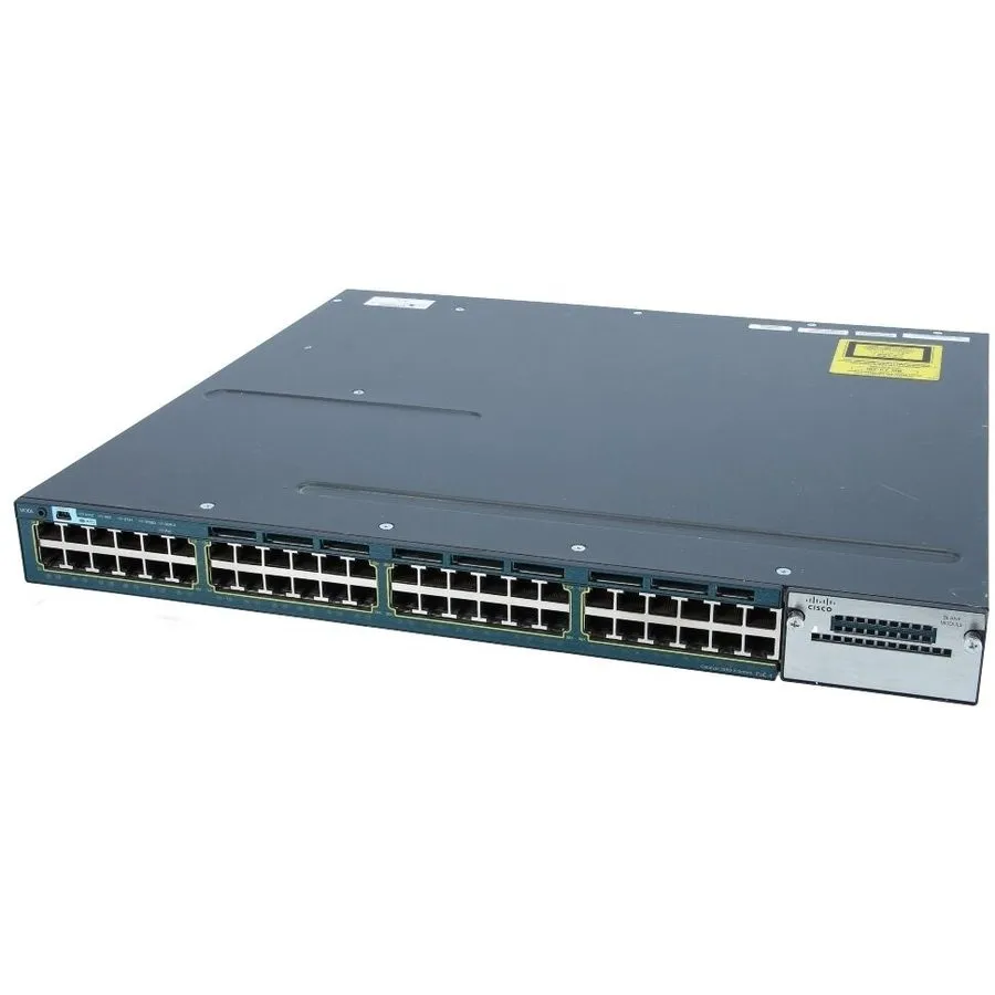 Коммутатор Cisco WS-C3560X-48PF-L Ethernet PoE+ ports w/ 1100W AC P/S