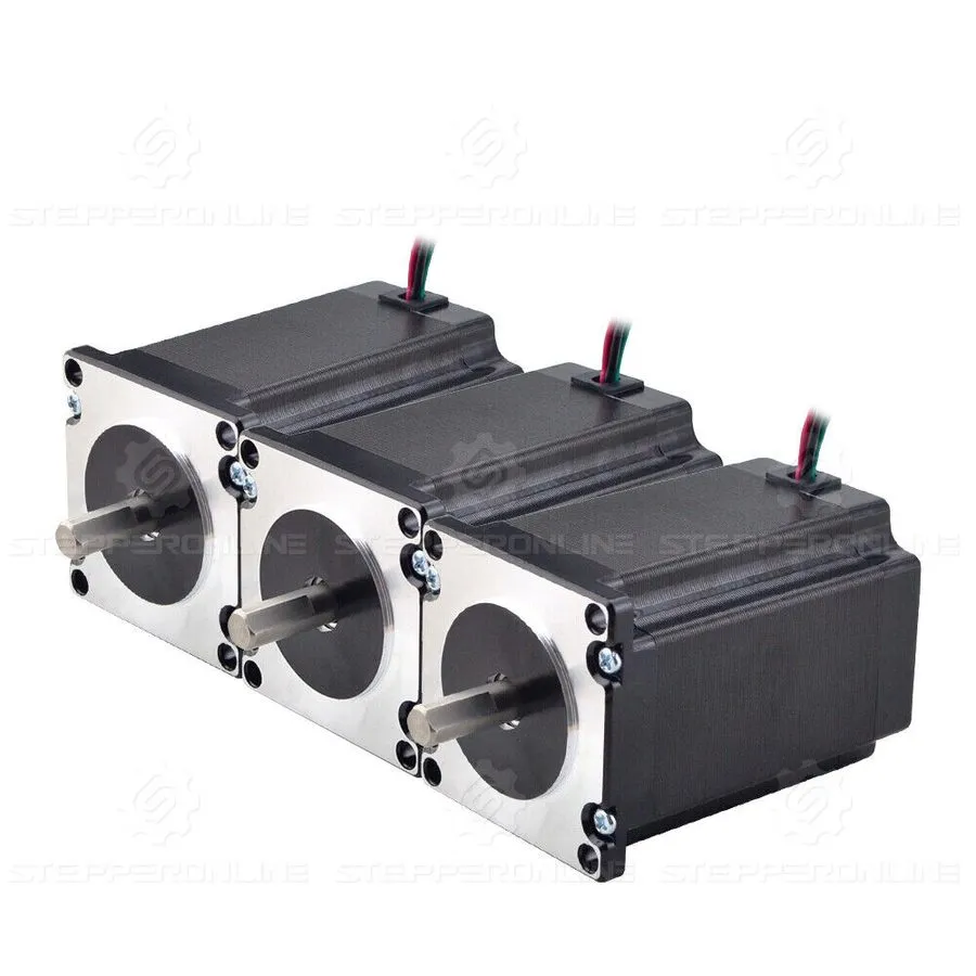 Шаговый двигатель 3X Nema 23 Stepper Motor 2.4Nm(340oz.in)4A 8mm Shaft 57x82mm C