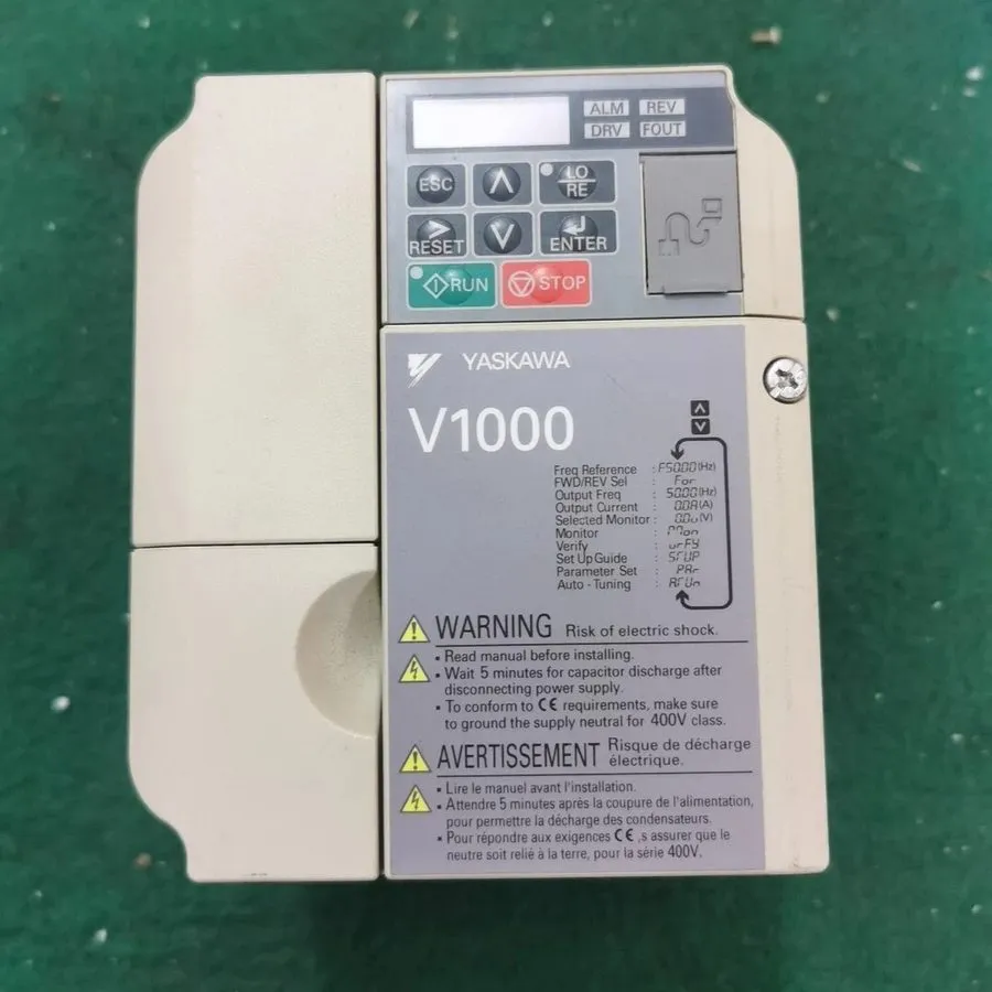 Частотный преобразователь Yaskawa CIMR-VCBA0006BAA V1000 Rev:A 1.1kW Inverter