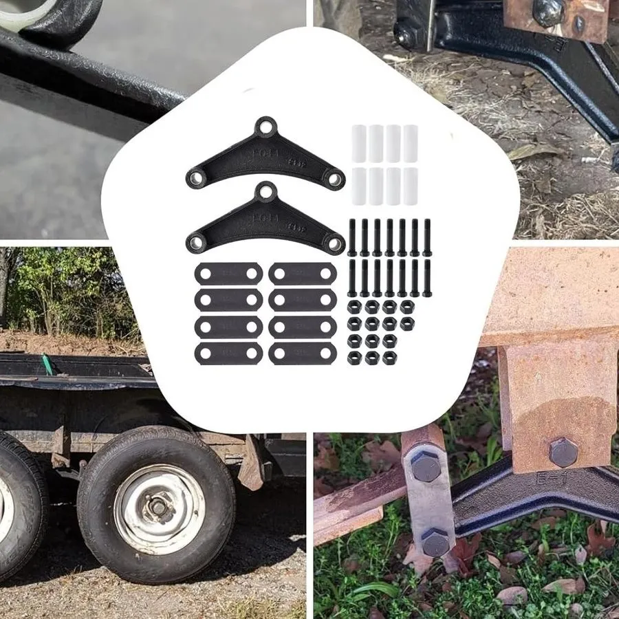 Складское оборудование Tandem Trailer Axle Shackle Kit для Double Eye Spring 350