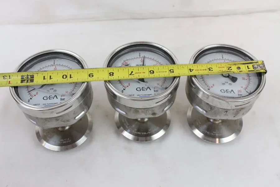 Трубопроводная арматура WIKA Parker P6G-DRA1V10 Pressure Gauge EN837-1