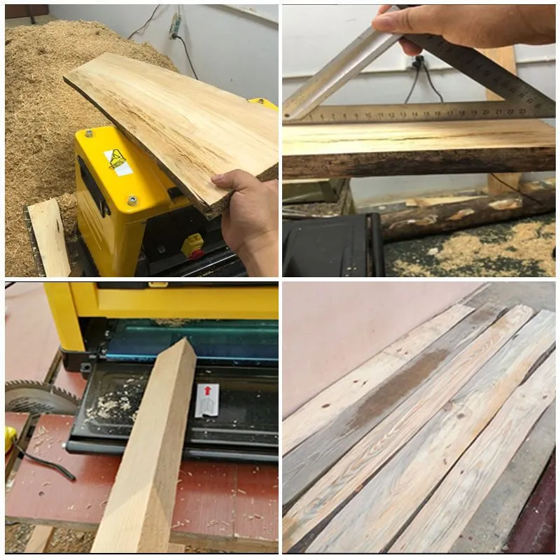 Оборудование ЧПУ 220V 13" Electric Woodworking Planer Small Household Table Plan — фото лота 2