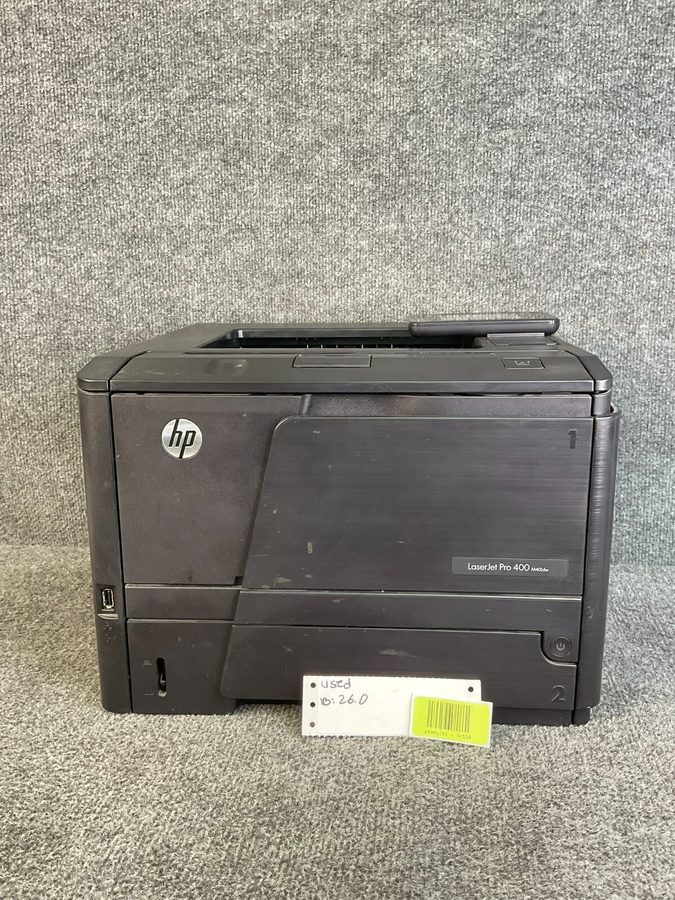 Лазерный принтер HP Laserjet M401dw Laser printer *Cleaned & Serviced Count 17,0