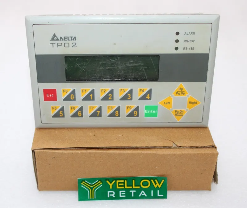 Панель оператора DELTA TP02G-AS1 TEXT PANEL HMI DISPLAY 24VDC