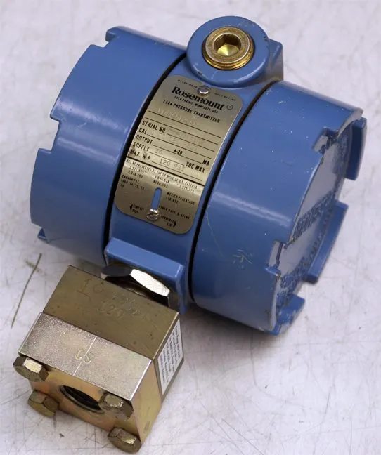 Датчик давления Rosemount 1144 Series Absolute Gauge Pressure Transmitter 1144G0 — фото лота 1