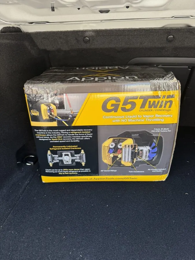 Станция обслуживания кондиционеров Appion G5TWIN Refrigerant Recovery Machine