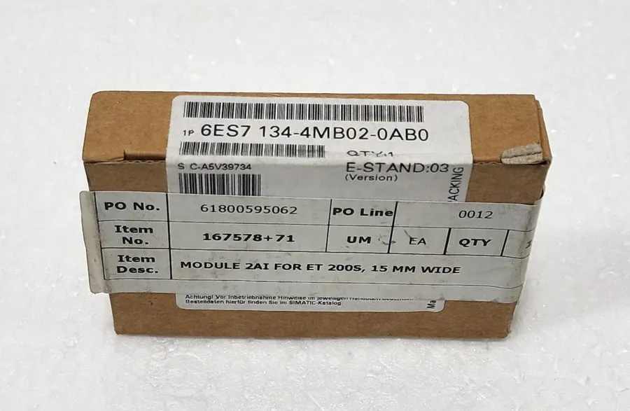 Модуль ввода-вывода Siemens 6ES7 134-4MB02-0AB0 Electronic Module KCC-REM-S49-ET