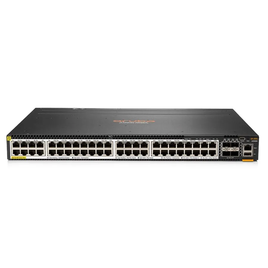 Коммутатор JL659A HPE 6300M 48-port Smart Rate PoE SFP56 Switch HP