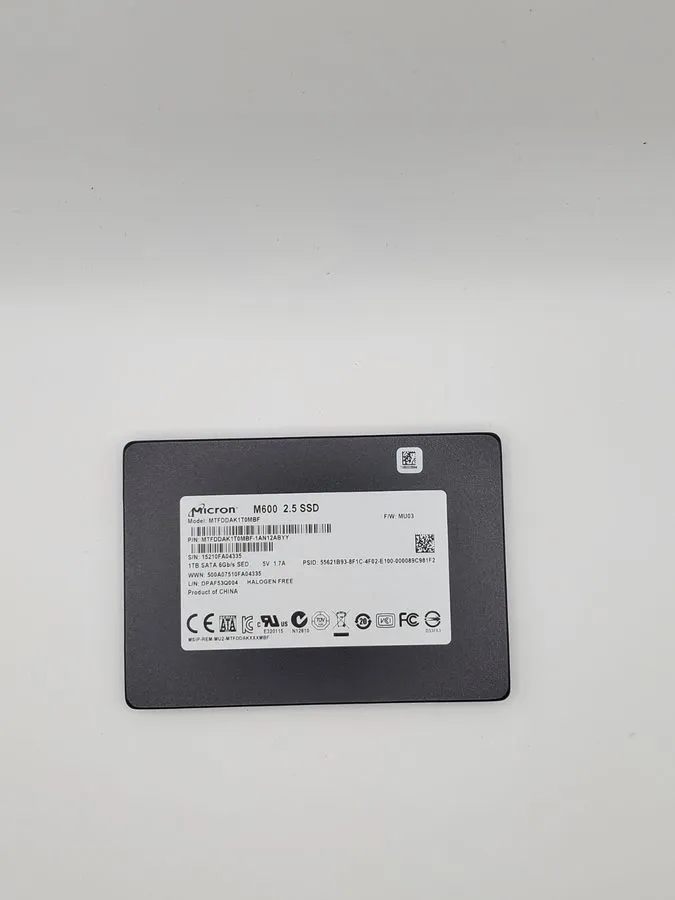 SSD-накопитель Micron M600 1TB SSD SATA 6Gb/s MTFDDAK1T0MBF 2.5" GRADE A, AND WI