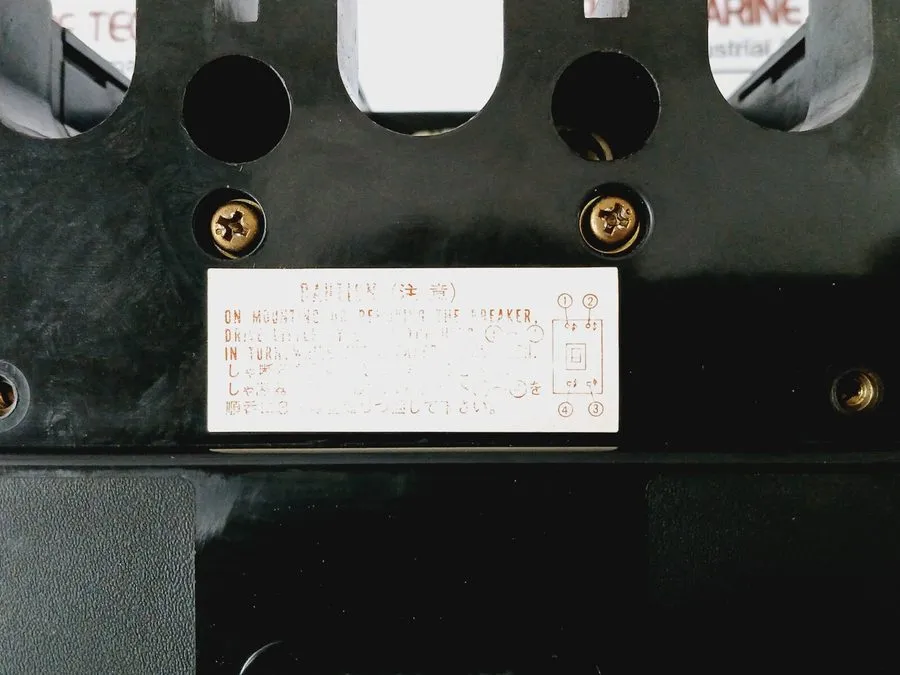 Автоматический выключатель Terasaki Tl-225f 3-pole Circuit Breaker 850amp Ac200- — фото лота 2