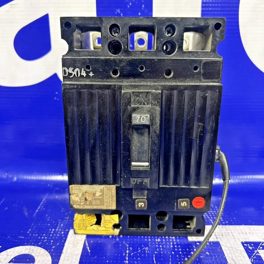 Автоматический выключатель GE TED134070 Circuit Breaker W/ Shunt Trip 70A 3P 480