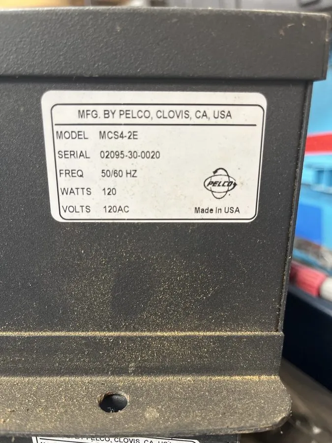 Блок питания "NEW" Pelco MCS4-2E Master Camera Power Supply 24VAC
