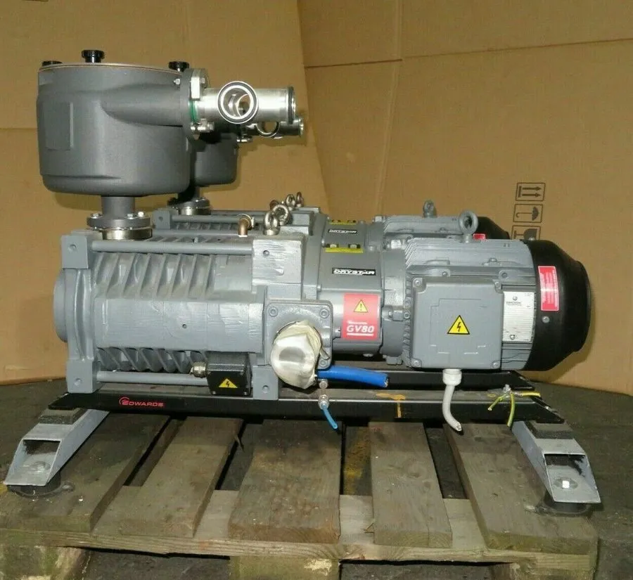 Насос Edwards GV80 Drystar Vacuum Pump Dry Pump A702-12-916 ITF100 Inletdust Fil — фото лота 1