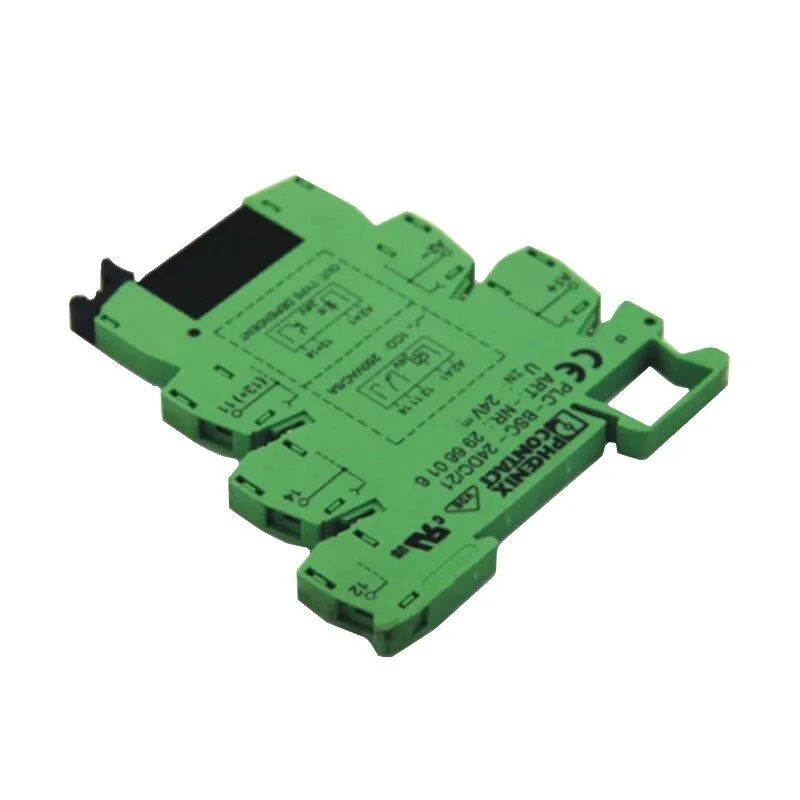 ПЛК PHOENIX NO.2966618 24VDC Power Relay With PLC-BSC-24DC-21 Socket