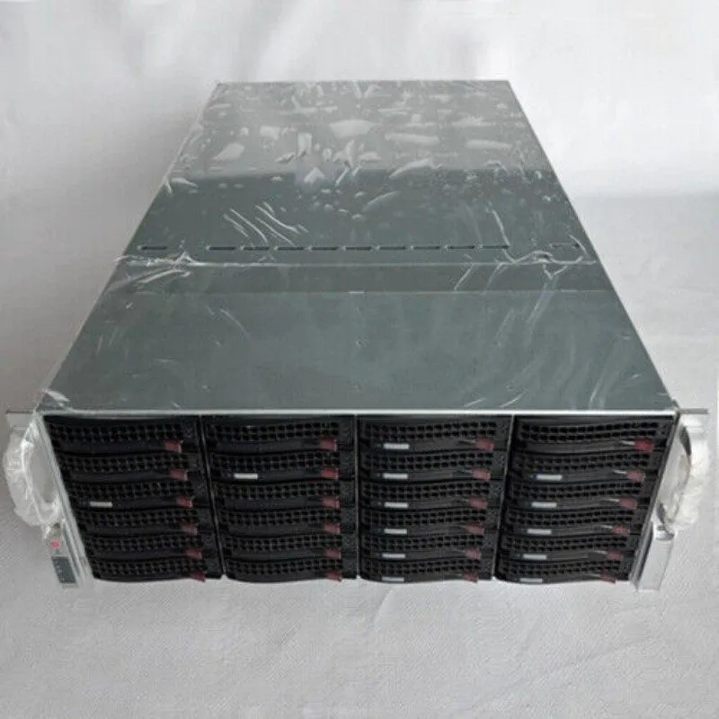 Сервер Supermicro SYS-6049GP-TRT GPU Server 24X3.5"960G M.2 SSD 2x 8272CL CPU 51