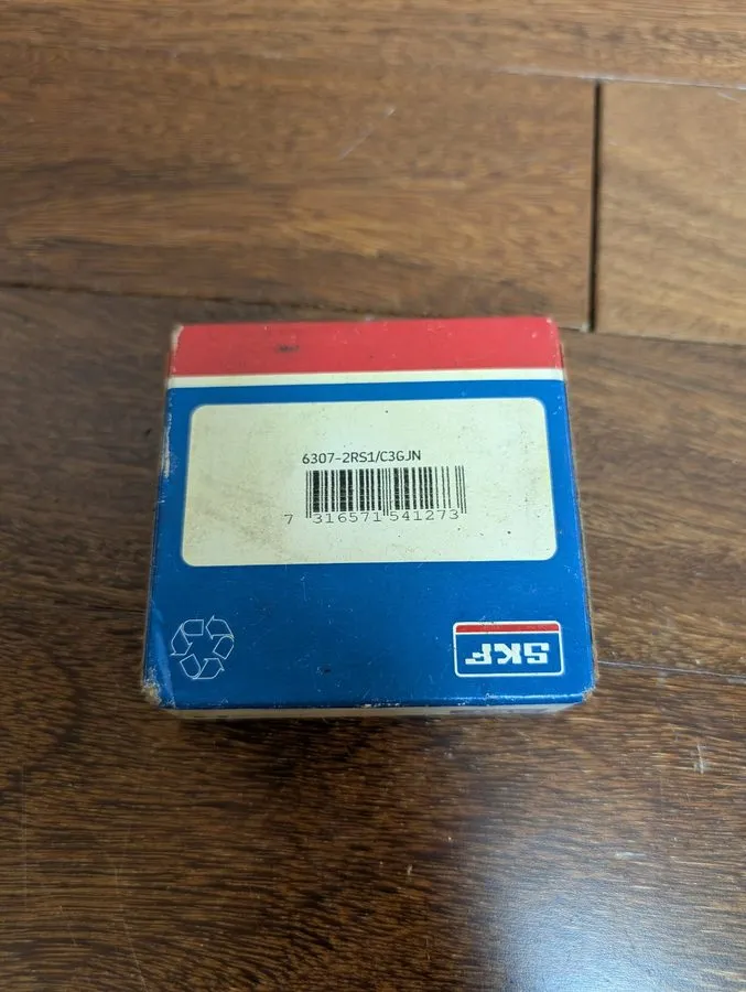 Подшипник SKF 6307-2RS1 Ball Bearing Supreme Rubber Sealed 35x80x21mm 6307RS — фото лота 2