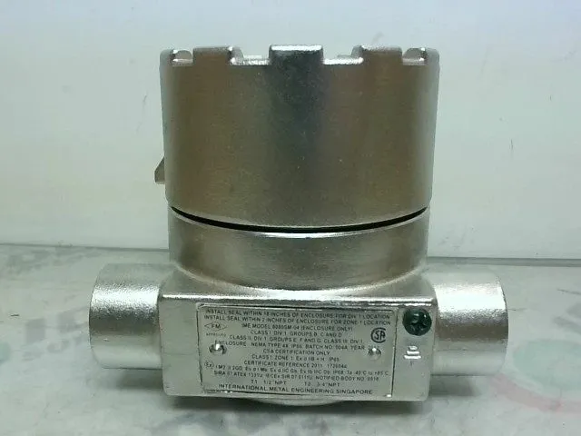 Монтажный шкаф IME 8080SM-04 Explosion Proof Instrument Enclosure 1/2" NPT — фото лота 1