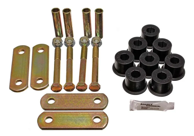 Такелажная скоба 67-81 Camaro Shackle Set w/o Sprng Bush Black ENERGY SUSPENSION
