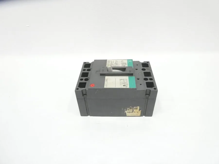 Автоматический выключатель GE TED134080 Circuit Breaker 80A 3P 480V AC 250V DC