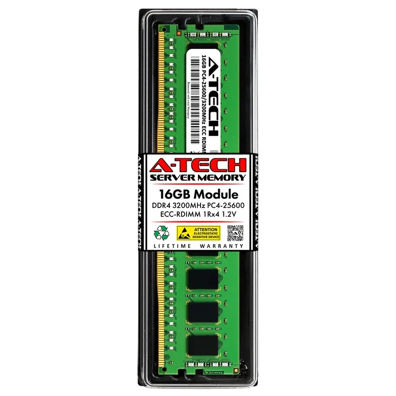 Модуль памяти A-Tech 128GB 4x 32GB 2Rx4 PC4-25600R RDIMM DDR4 3200 ECC REG Serve
