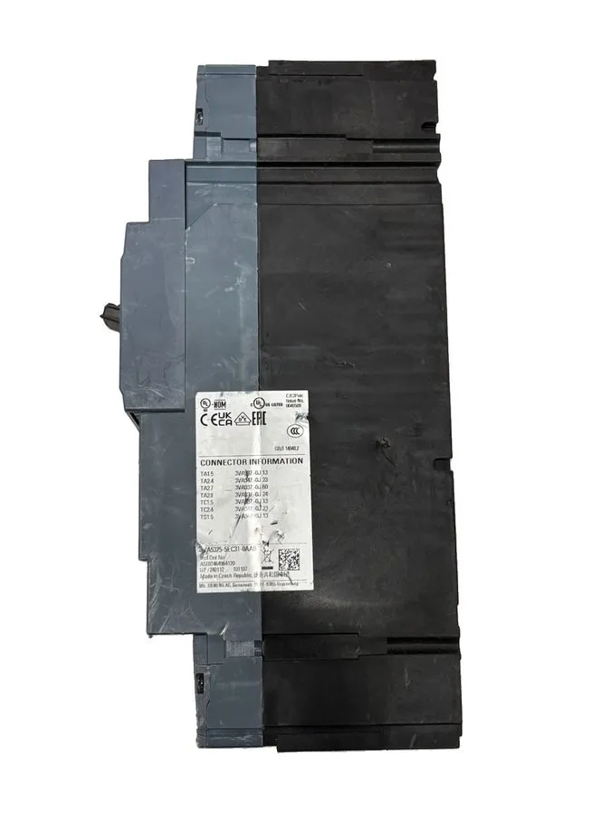 Автоматический выключатель SIEMENS 3VA5325-5EC31-0AA0 250A 600V Circuit breaker  — фото лота 1