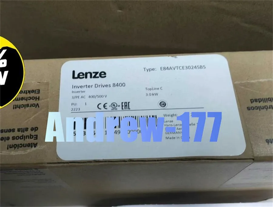 Частотный преобразователь Lenze E84AVTCE3024SBS Drive Inverter